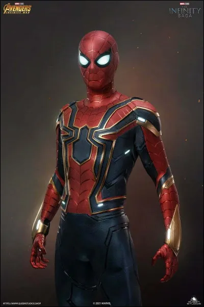 À la fin de "Spider-Man : Homecoming", Tony Stark demande à Peter s'il veut prendre l'Iron Spider (le nouveau costume) et en faire son costume principal. Que répond Peter ?