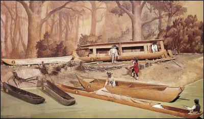 Une dernière question pour embarquer dans une pirogue, la 1, la 2, la 3 ou encore la 4. 
Oui, dans le bassin de l'Adour.
Comment sont-elles réalisées ?