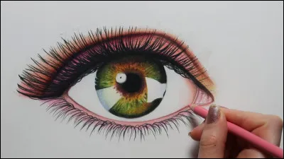 De quelle couleur sont tes yeux ?