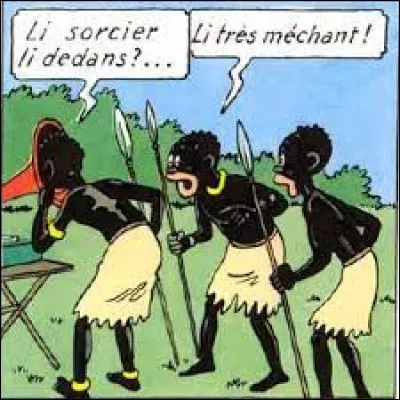 Dans quel pays africain (très stéréotypé) Tintin se rend-il ?
