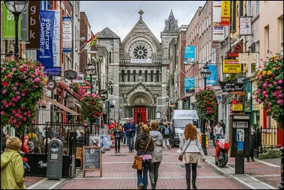 Économie : quel secteur est très représenté à Dublin ?