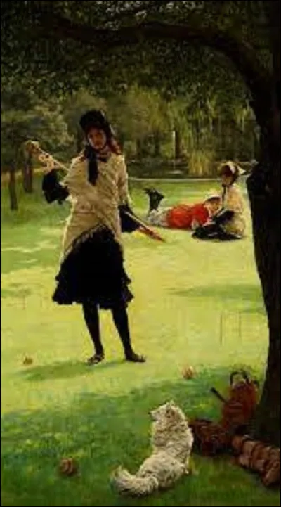 Peinture : 
Vers 1877, quel artiste a réalisé ce tableau nommé ''Croquet'' ?