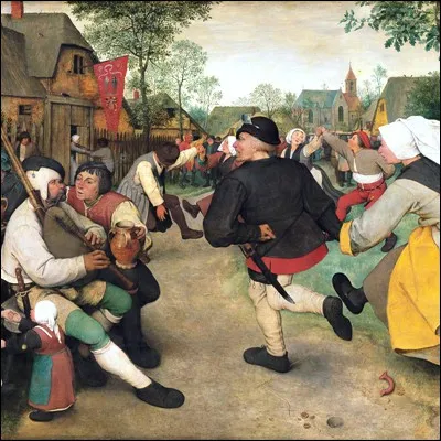 Quel peintre de l�&eacute;cole flamande a r&eacute;alis&eacute; cette "Danse des paysans" ?