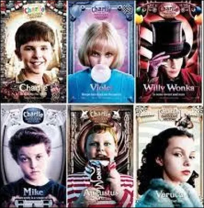 Dans "Charlie et la chocolaterie", quel enfant tombe dans la rivière -mélangeuse de Willy Wanka ?