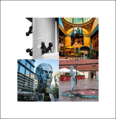 Art : De qui sont ces sculptures que l'on peut voir un peu partout dans Prague ?