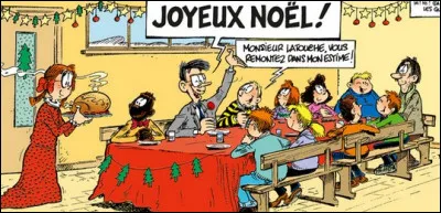 Quel personnage de BD vous souhaite un joyeux Noël ?