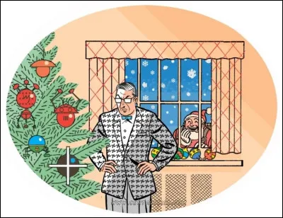 Quel dessinateur de BD semble avoir été pastiché dans cette vignette ?