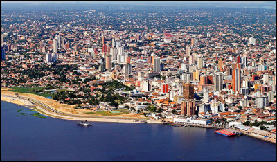 Quelle est cette ville en A, capitale et plus grande ville du Paraguay