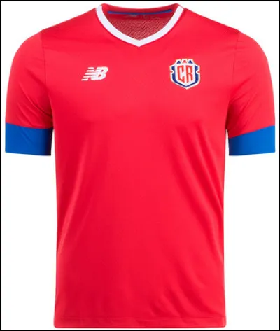 Dernier maillot de l'Amérique. À quelle sélection appartient ce maillot ?