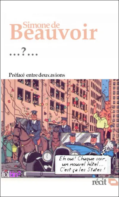 L'un des ses premiers récits, comme un journal de voyage. Quel est son titre ?