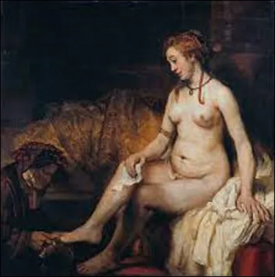 ''Bethsabée au bain tenant la lettre de David'', est un tableau datant de 1654. Quel baroque est l'auteur de cette peinture ?