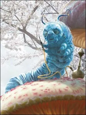 Comment se nomme le sage de Wonderland se prsentant sous forme de chenille ?