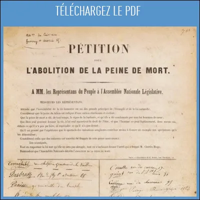 Quand la peine de mort a-t-elle été abolie ?