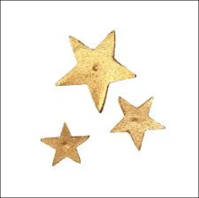 Quand on dessine une étoile on lui met 6 branches :