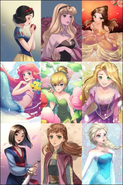 Aimes-tu les princesses Disney ?
