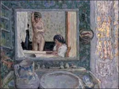 Parmi ces trois nabis, lequel a réalisé cette toile nommée ''Le Miroir de la chambre verte'', en 1909 ?