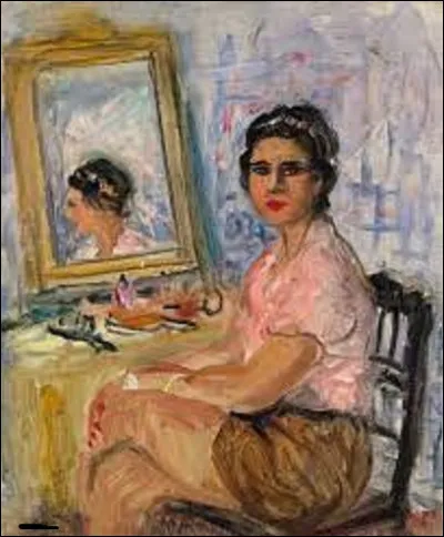 ''Brune devant un miroir'' est un tableau fauviste datant de 1950. Qui en est l'auteur ?