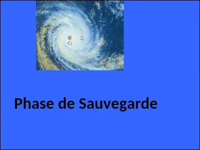 Quand le phénomène s'éloigne et que les conditions météorologiques s'améliorent, la préfecture déclenche "la phase de sauvegarde". Cela signifie :
