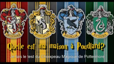 Quelle maison de Poudlard es-tu ?
