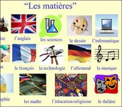 Quelle est ta matière préférée ?