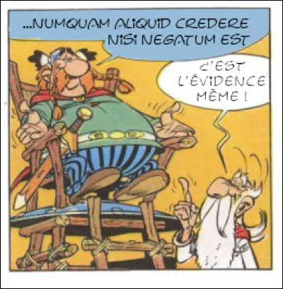 Le tout étant, en politique et comme le disait si bien Otto von Bismarck ... (complétez !)