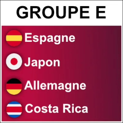 Quelle nation termine à la première place du groupe E ?