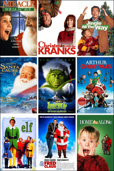 Choisis un film de Noël.
