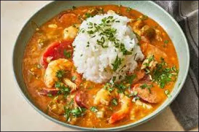 Gastronomie : Comment appelle-t-on ce plat typique de la Nouvelle-Orléans et qui est composé d'un bouillon fortement aromatisé, de viandes ou de crustacés, d'un épaississant et de légumes ?