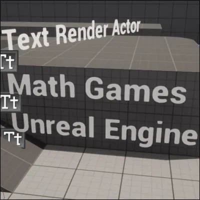 Comment modifier le texte d'un texte render (texte 2D en 3D) pendant la partie ?