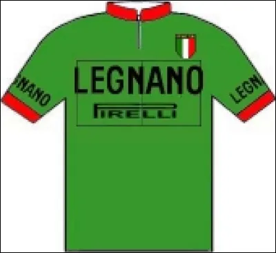 Cette &eacute;quipe bas&eacute;e &agrave; Legnano (Italie) recevait l'appui d'un fabriquant de cycles, de la municipalit&eacute; de Legnano, d'une marque d'huile d'olive verte.