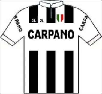 Cette &eacute;quipe choisit d'adopter les couleurs noire et blanche de la Juventus de Turin, ce sponsor &eacute;tait une marque de carburants, un fabriquant de carpettes, une distillerie de Vermouth.