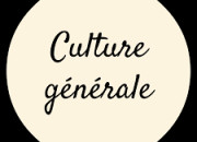 Quiz Culture générale