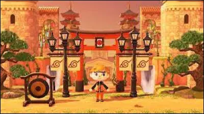 De quel animé s'est inspirée cette île ?