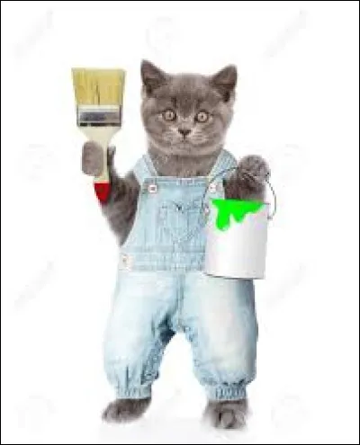 Comment appelle-t-on un chat tombé dans un pot de peinture le jour de Noël ?