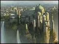 Plan�te de la s�natrice Amidala dans l'univers Star Wars. La photo, c'est la capitale de la plan�te Theed.