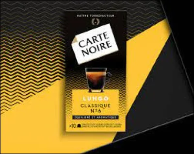 Complétez ce célèbre slogan : "Carte Noire - Un café nommé...