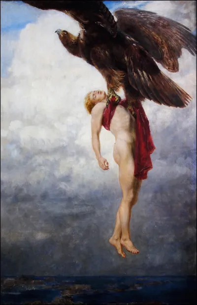 Quel kidnappeur ce Zeus, ne pouvant s'empêcher d'enlever ce beau gosse Troyen. Qui est-il ?