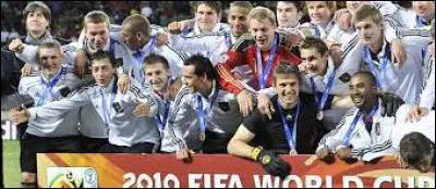 Qui a fini troisième de la Coupe du monde 2010 ?