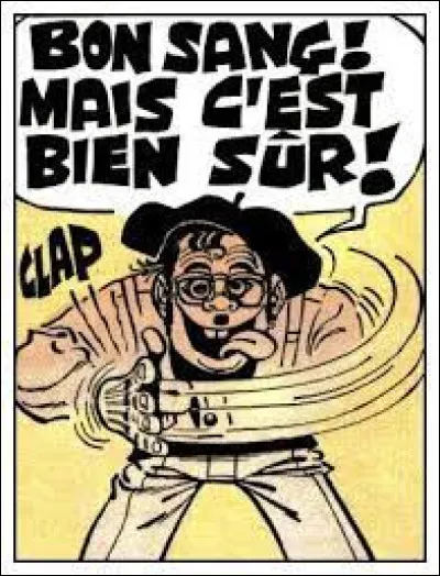 A quel commissaire de télévision doit-on la célèbre réplique "Bon sang, mais c'est bien sûr !" ?
