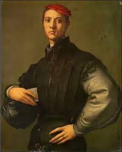 Vers 1530, quel maniériste a réalisé ce tableau nommé ''Portrait d'un jeune homme au Chapeau rouge'' ?