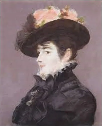 En 1881, quel impressionniste a réalisé cette toile nommée ''Portrait de Jeanne Martin au chapeau orné d'une rose'' ?