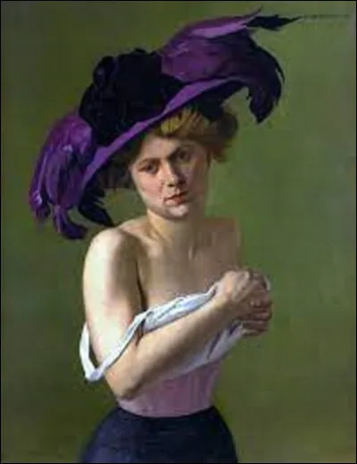 ''Le Chapeau violet'' est une toile exécutée par un nabi, en 1907. Qui en est l'auteur ?