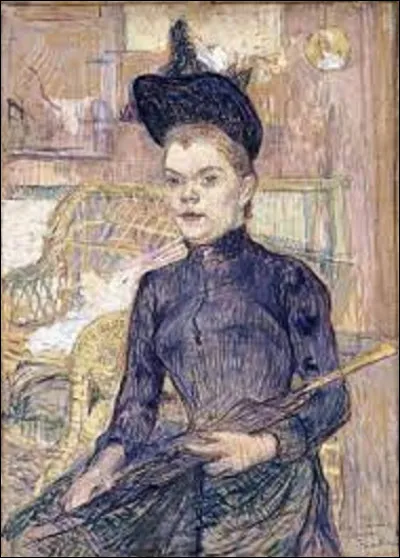 Et on clôt cette série en cherchant un postimpressionniste. De ces trois membres de ce courant artistique, lequel a réalisé cette toile nommée ''La Dame au chapeau noir, Berthe sourde'', en 1890 ?