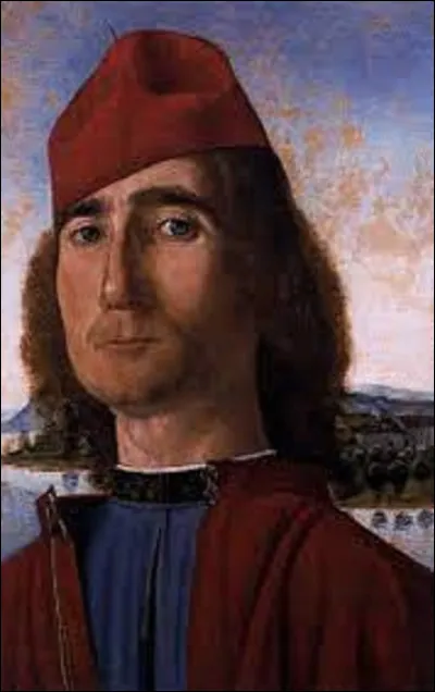 Créé autour de 1490 et 1493, quel artiste de la Renaissance a réalisé cette toile, à tempera sur tableau de bois, intitulée ''Homme au chapeau rouge'' ?