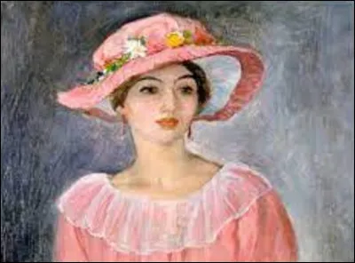Parmi ces trois postimpressionnistes, lequel a exécuté ce tableau nommé ''Le Chapeau rose'' ?