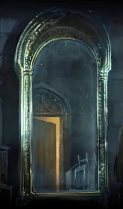 Tu d&eacute;couvres le miroir du Rised, que vois-tu &agrave; travers ?