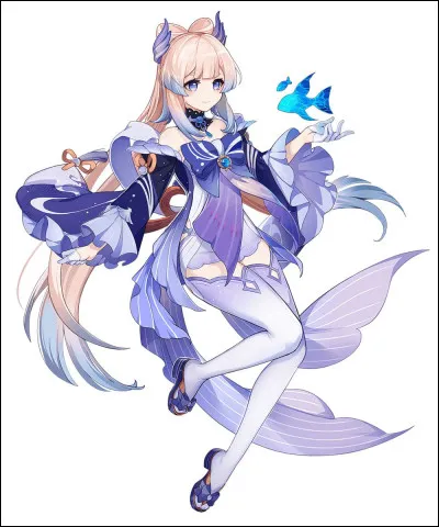 Sangonomiya Kokomi est la prêtresse divine de l'île de...