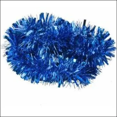 De quelle couleur est cette guirlande ?