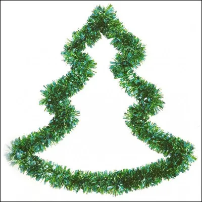 De quelle couleur est cette guirlande ?