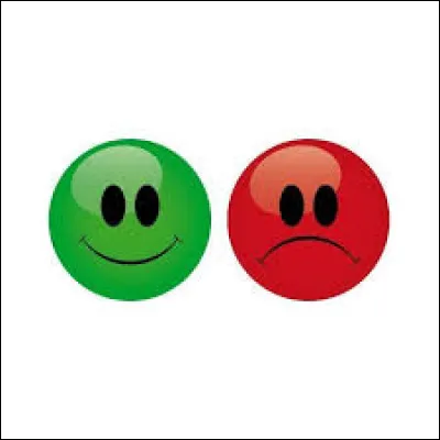 Penses-tu avoir vert ou rouge ?